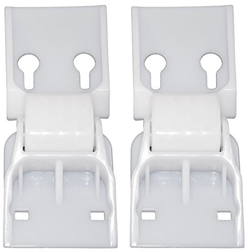 SPARES2GO Counterbalance Door Lid Hinges for Norfrost Chest Freezer