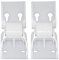 SPARES2GO Counterbalance Door Lid Hinges for Norfrost Chest Freezer