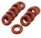 sourcing map 10 PCS Silikon O Ring Dichtung Dichtung 5 mm x 11 mm x 3 mm de