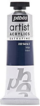 Artist Acrylics von Pebeo Ölfarbe, 37 ml, Indigo