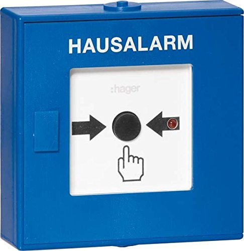 Hager TG558A Funk-Druckknopfmeklder Hausalarm