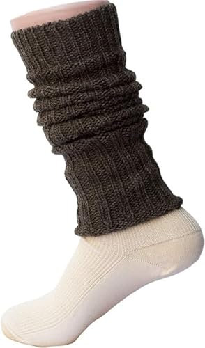 Hirsch Natur, Beinstulpen, 100% Wolle (kbT) (Braun)
