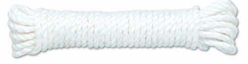 Chapuis PC6 Corda intrecciata in polipropilene - 602 kg - Diametro 6 mm - Lunghezza 15 m - Bianco