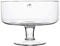 Glasschale BOWL ON FOOT Glas Schale Kelch 17,5 cm, Ø 24 cm