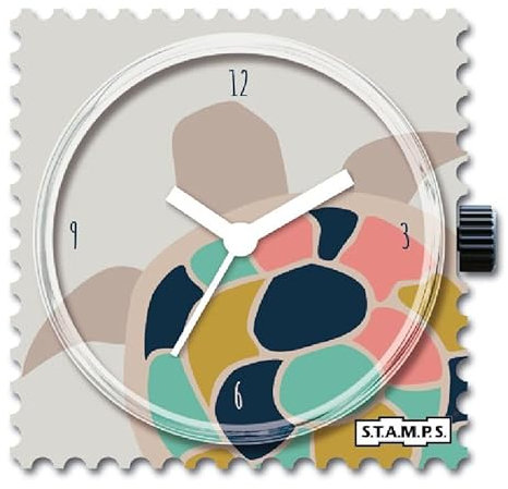 S.T.A.M.P.S. Uhr Stamps Zifferblatt Sea Turtle