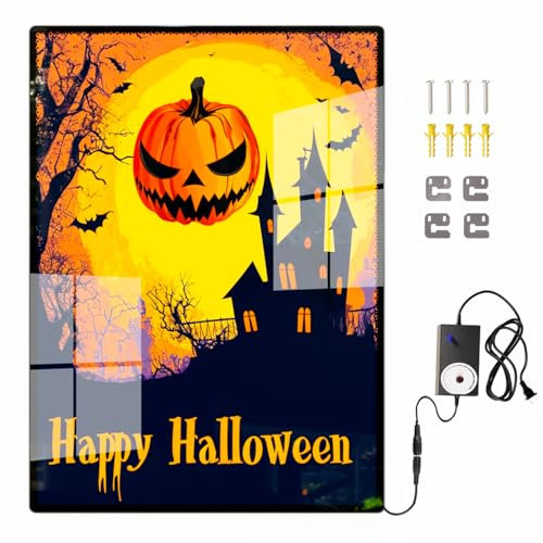 cjgyz LED-Film-Posterrahmen, A2, 41 x 60 cm, Posterrahmen, Fotorahmen, Lichtständer, Wandmontage, Aluminiumprofil, einstellbare Helligkeit, geeignet für Filmplakate, Werbung