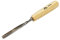Stubai 553904 Type 39 Long/Polished Wood Carving Chisel, Grey/Beige, 4 mm
