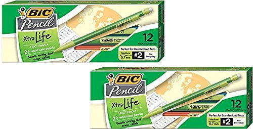 BIC Ecolutions Druckbleistift, 12 Stück, 2 Stück