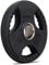 Bodymax Olympic Rubber Radial Weight Disc Plate - Black, 5 kg
