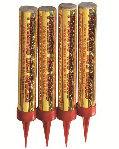 Lot de 4 fontaines Lumineuses - 60 Secondes