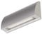 ledscom.de LED Wandleuchte/Treppenlicht SEGIN für außen, IP54, flach, Downlight, grau matt, eckig, 6,3 W, 630lm, kaltweiß