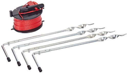 Fluke ES-162P4 7 Piece Stake Kit for Fluke 1623 and 1625 Earth Ground Testers, 4-Poles