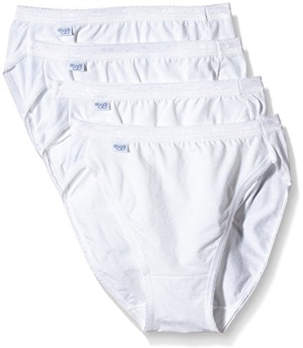 sloggi Damen Basic+ Tai 4P Slip, White, 38