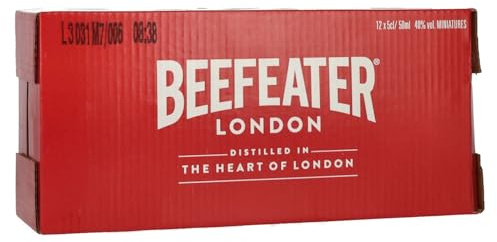 Beefeater London Dry Gin 5cl Miniature - 12 Pack