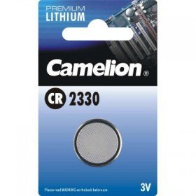Camelion Lithium Knopfzelle, CR2330 / DL2330 / E-CR2330, 3V - 1 Stück