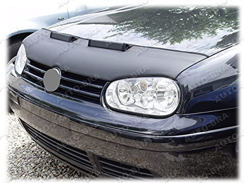 AB-00224 Auto BRA kompatibel mit Volkswagen VW Golf 4 Cabrio Haubenbra Steinschlagschutz Tuning Bonnet Bra