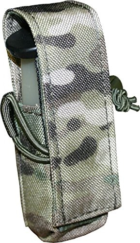Zentauron Multi Magazintasche Pistole Molle-Tasche für doppelreihige Pistolen Magazine Glock Sig-Sauer HK, Single Magazintasche 9mm