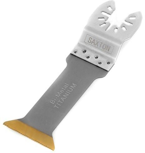 1x Saxton 44mm Titanium LR Blade Dewalt Stanley Worx Erbauer Stanley Oscillating Multitool