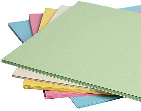 House of Card & Paper A4 220 gsm Card - Assorted Pastel (Pack of 250 Sheets)