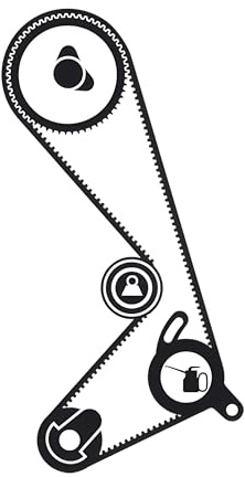 SKF Timing Belt Kit VKMA 06203 Height 46 mm Length 330 mm Width 141 mm - OE Quality