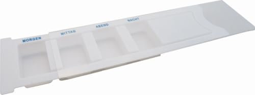 Tages-Medikamentendosierer 1 Tag, 4 Fächer (5 Stück)