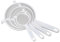HIC Kitchen HIC BUN0002 Jeu de passoire fine à double oreille en maille de nylon