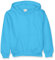 AWDis Boy's Kids Hoodie, Blue (Hawaiian Blue), Large