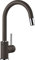 BLANCO MIDA-S – Robinet de Cuisine avec Bec Haut et Douchette Extractible – Haute Pression – Marron – 521461