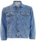 True Face Mens Denim Jacket Long Sleeve Casual Wear Loose Fit Outerwear Lightweight Outdoor Top Stone Wash Blue XXL 2XL XX-Large