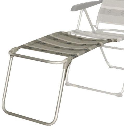 Camp 4 Campingstuhl Fußauflage Malaga Fußstütze Compact, Grau/Beige, 9101120