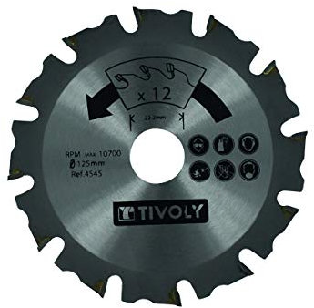 Tivoly XT50512004545 Lame de Scie, Gris