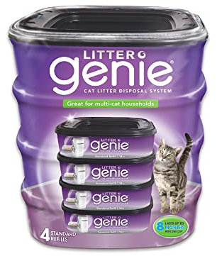 Litter Genie Recharges, Bleu (Lot de 4)