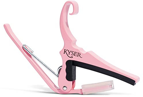 Kyser Schnellwechsel-Kapodaster für 6-saitige akustikgitarren, Rosa, KG6K