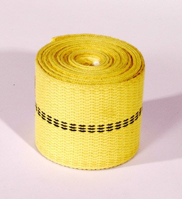 Diabolo Freizeitsport Fackel Docht Band 100mm 5m - feuerfestes Kevlarband für Feuerjonglage - Jonglierfackel Ersatzband für Feuerspuckerfackel