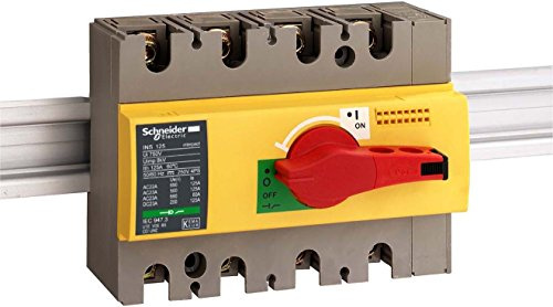 Schneider Electric 28929 INS160 4P 160A R/Y, White
