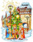 alles-meine.de GmbH 3 Stück XL Fensterbilder - Winter & Weihnachtsmotive - Sternsinger/heilige DREI Könige - incl. Name - statisch haftend - selbstklebend + wiederverwend..