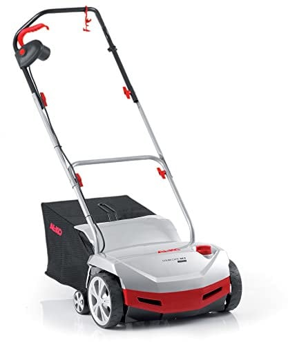 AL-KO Elektro-Vertikutierer Combi Care 38 E Comfort, 38 cm Arbeitsbreite, 1300 Watt Motorleistung, inkl. Stabiler Vertikutierwalze, Lüfterwalze und großem Fangsack, für Rasenflächen bis 800 m²