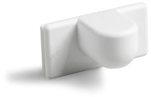 Magnethalter (Nr.25) für Sonnenschutzprodukte mit magnetischer Unterleiste zum kleben oder Schrauben 20er Set