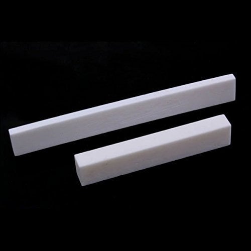 Bone Blank Saddle & Nut For Acoustic Classic Guitar Luthier DIY Maker