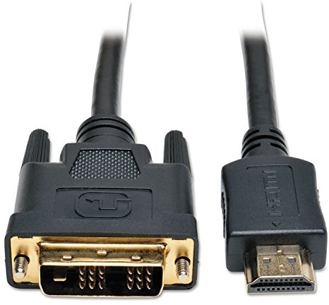 TRIPP LITE Eaton HDMI to DVI Cable, Digital Monitor Adapter Cable (HDMI to DVI-D M/M) 6-ft.(P566-006)
