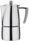 Café Stål Art Deco Cafetière Italienne en Acier Inoxydable 18/10, 10 Tasses Expresso