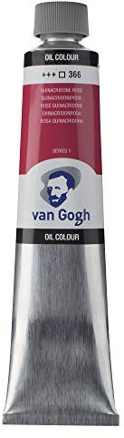 Van Gogh Peinture couleurs à l'huile, Tube 200ml, Rose quinacridone 366