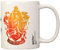 Harry Potter Gryffindor and Hogwarts Crests Ceramic Mug in Presentation Box - Official Merchandise