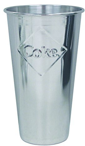 Tablecraft CC64E Coca-Cola - Tazza per malto, colore: Argento