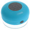 MEMTEQ® Bluetooth Cassa Altoparlante Speaker Azzurro a Ventosa Impermeabile X Cellulare