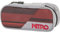 Nitro Pencil Case, Federmäppchen, Schlampermäppchen, Faulenzer Box, Federmappe, Stifte Etui, Red Stripes