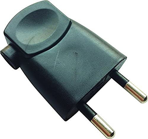 Dio DIO043051 Fiche mâle 2 pôles Noir