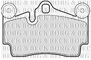 FRONT BRAKE PADS Lexus RX 300 03/03-06/09