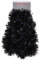 Christmas Concepts® 3m / 9.8ft Klobig/Feines Weihnachtslametta - Weihnachtsdekoration - Hochwertige Lametta (Schwarzes Silber)