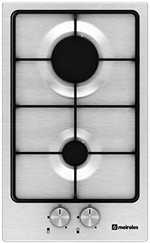Meireles MG 4320 X hobs - Placa (Integrado, Gas, Acero inoxidable, Giratorio, Parte superior delantera)